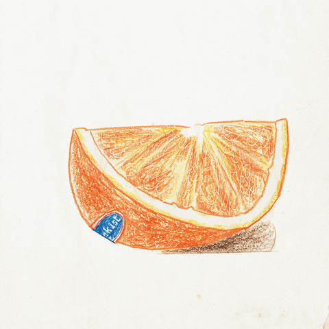 오렌지에는 감기 바이러스 및 노화를 유도하는 활성 산소를 억제하는 비타민 C가 풍부하게 함유돼 있다. 출처 Giphy