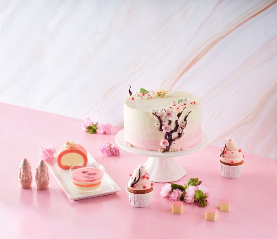 그랜드 하얏트 제주의 벚꽃 테마 신메뉴