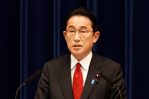 기시다 후미오 일본 총리. 로이터 뉴스1