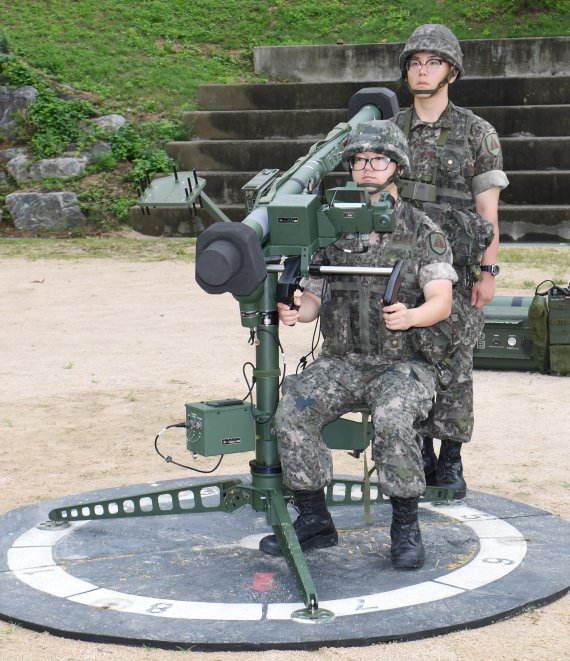 【서울=뉴시스】국회사진기자단 =신궁(휴대용 지대공 유도무기). 2019.09.10.photo@newsis.com