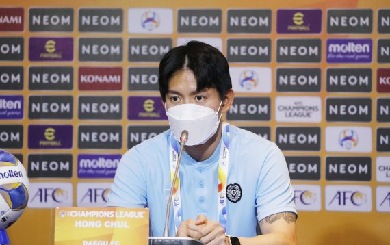 [서울=뉴시스]대구 수비수 홍철. (사진=프로축구연맹 제공)