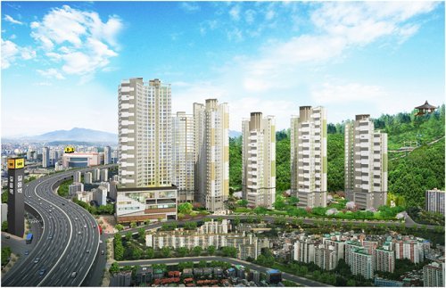 사진 : 돈암 메트로 포레스빌 조감도