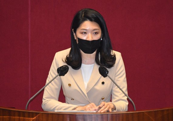 신현영 더불어민주당 의원 2021.5.21/뉴스1 © News1 오대일 기자