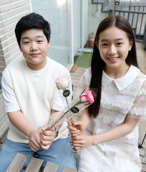 임한빈(왼쪽)과 박서경 © News1 김진환 기자