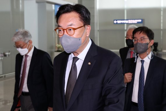 尹 한미협의단 '한·미·일 3국 간 협력, 인태 지역에서의 공조' 의지 전달