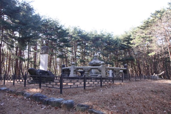 [안동=뉴시스] 영천 인종태실. (사진=경북도 제공) 2022.04.26 *재판매 및 DB 금지