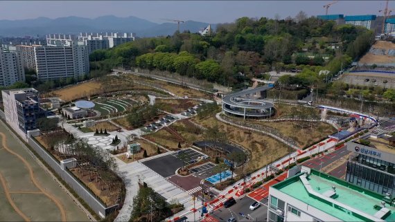 성남시 수정구 신흥동 ‘제1공단 근린공원’ 전경