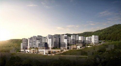 [KCC건설] 수성 포레스트 스위첸 조감도