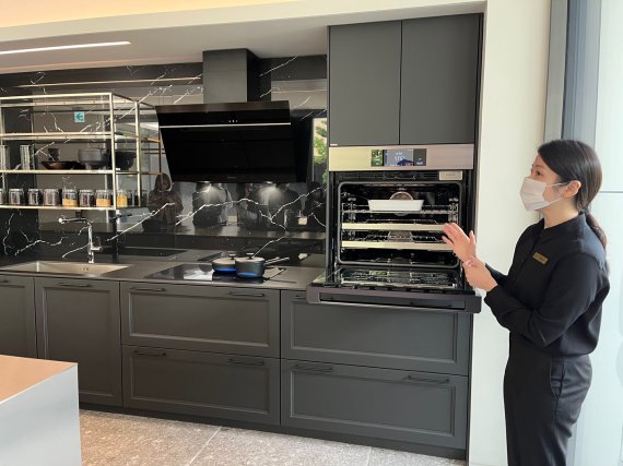 [서울=뉴시스]삼성디지털프라자 삼성대치본점 데이코 하우스. 2022.5.2. lovelypsyche@newsis.com