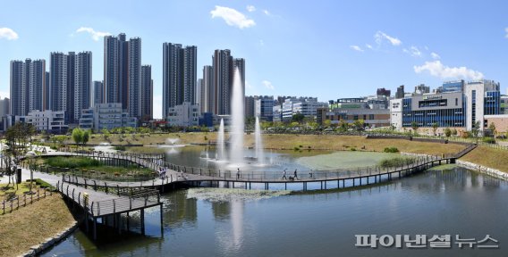 양주시 옥정중앙공원 음악분수 야간운영 재개