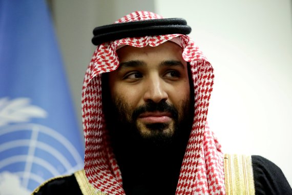 모하메드 빈 살만 알 사우드 사우디아라비아 왕세자. © 로이터=뉴스1 /사진=뉴스1