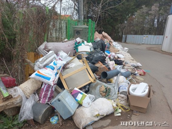 파주시 쓰레기 불법투기 신고포상…1인최대 백만원