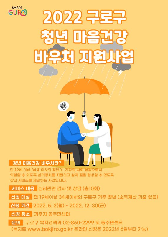 청년 마음건강 지원(구로구 제공).© 뉴스1