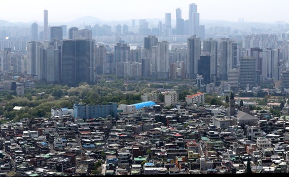 서울 용산 일대의 모습. © News1 구윤성 기자