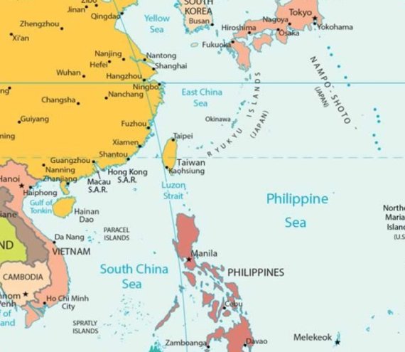 오키나와(류큐제도)는 일본에서 최남단, 동중국해에 걸쳐 대만 앞까지 이어진 40개 유인도와 다수 무인도를 가리킨다. 사진은 월드오미터(worldometers) 갈무리. © News1 최서윤 기자