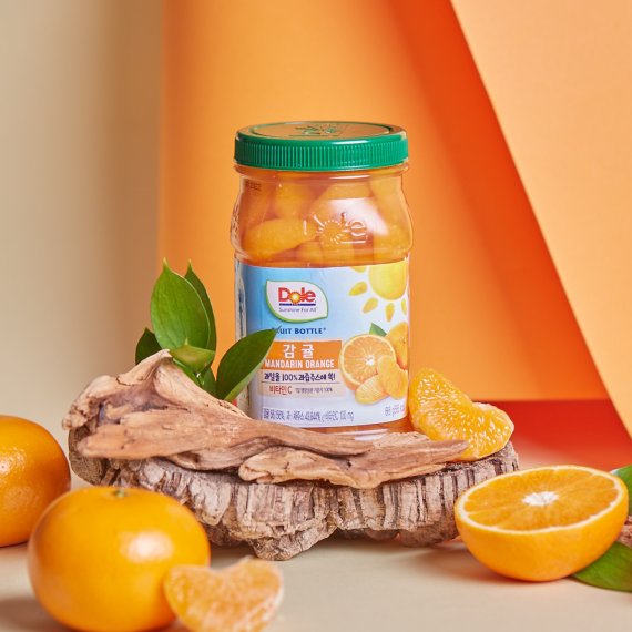  돌 코리아, '감귤 컵&후룻바틀 감귤' 출시