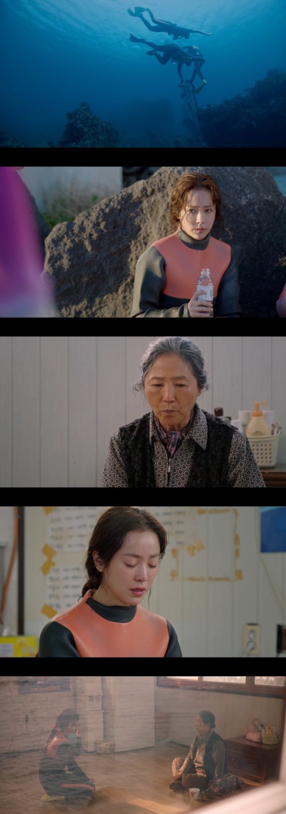 [서울=뉴시스] ‘우리들의 블루스' 영상 캡처 . 2022.05.16. (사진= tvN 제공) photo@newsis.com*재판매 및 DB 금지 *재판매 및 DB 금지