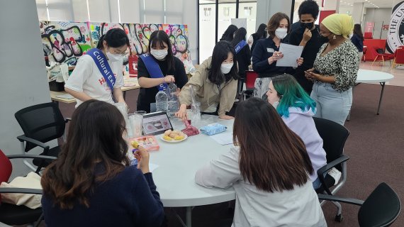 유타대 아시아캠퍼스, 지역 고교생 국제 교류 프로그램 진행