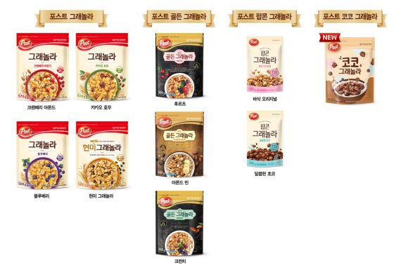 동서식품, '포스트 코코 그래놀라' 출시