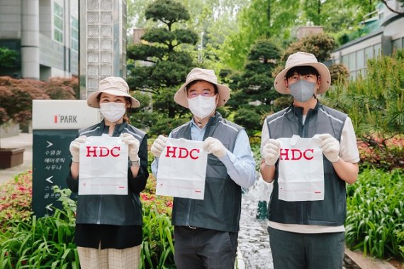 HDC현대EP, 친환경 사업과 연계한 플로깅 활동으로 ESG 경영 실천