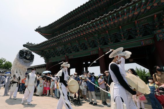 소상공인 대박 기원 궁중문화축전 구나행-흑호 납시오!