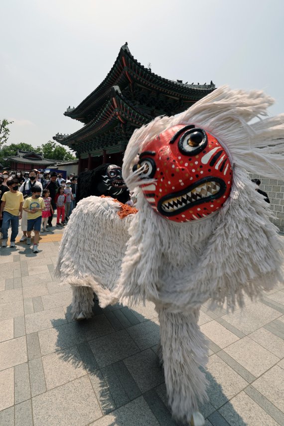 소상공인 대박 기원 궁중문화축전 구나행-흑호 납시오!