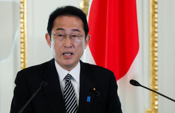 기시다 후미오 일본 총리. 로이터 뉴스1