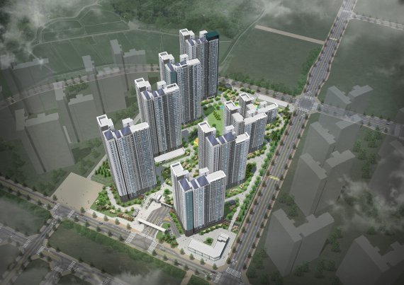 대우건설, 충북 음성에 최고층 아파트 875가구
