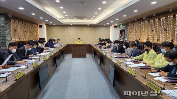 연천군 23일 군정토론 간부회의 개최. 사진제공=연천군