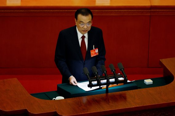 리커창 중국 총리. © 로이터=뉴스1 © News1 정윤영 기자