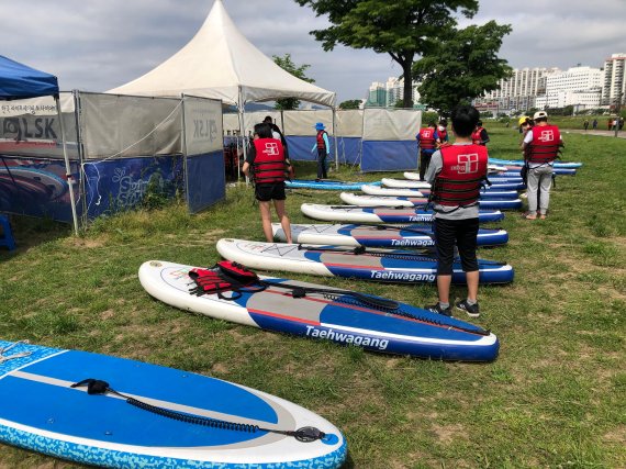 울산 진하해수욕장 서핑·패들보드 무료체험교실 운영
