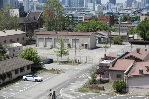 서울 중구 방산동 미군 공병단 부지 모습. 뉴스1 제공.