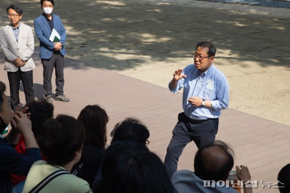 조광한 남양주시장 27일 청학밸리리조트 개장준비 로드체킹. 사진제공=남양주시