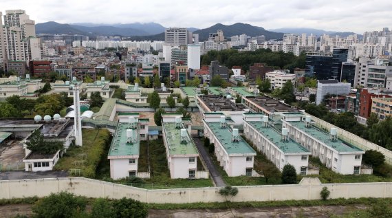 서울 송파구 옛 성동구치소 부지 모습. 뉴시스