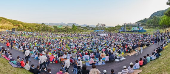 서원밸리 그린 콘서트 성료..역대 최다 4만2500명 관객 운집