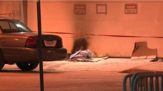 조지프 크로멜리스(75)가 잠자고 있던 곳. (미국 지역언론 '폭스32시카고' 방송화면 갈무리) © 뉴스1