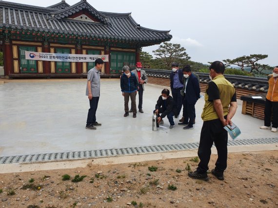 화재보험협, 문화재 현장 관계자 대상 안전교육 실시