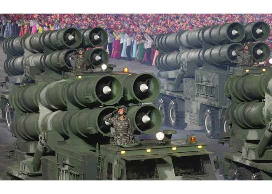 북한 초대형 방사포 KN-25. 사진=노동신문 캡처