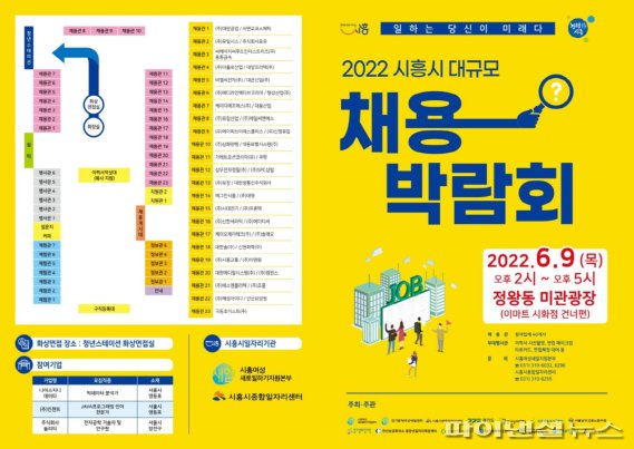 시흥시 채용박람회 포스터. 사진제공=시흥시