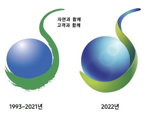 올해 업그레이드 된 삼성 ESH 전략연구소 엠블럼. ‘S’자가 푸른 지구를 감싸는 기본 형태는 유지하되, 입체감을 더하고 시인성을 높이는 방향으로 바뀌었다. © 뉴스1