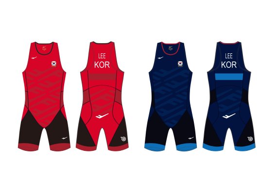 프로스펙스 레슬링 국가대표 공식 선수복