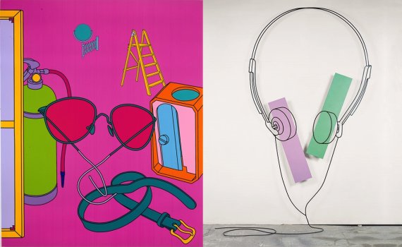 [서울=뉴시스] ⓒ Michael Craig-Martin. Les Meninas II, Private Dancer, 1984 . 2022.06.16. (사진= UNC 제공) photo@newsis.com*재판매 및 DB 금지 *재판매 및 DB 금지