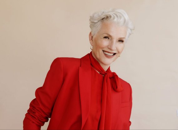 일론 머스크 테슬라 창업자의 어머니이자 유명 모델인 메이 머스크(사진 : 세라젬 제공) *재판매 및 DB 금지