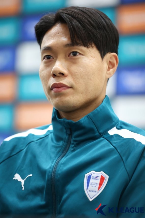 [서울=뉴시스]수원 삼성 수비수 민상기. (사진=프로축구연맹 제공)