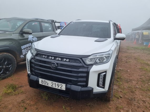 쌍용차 뉴 렉스턴 스포츠 칸 © 뉴스1