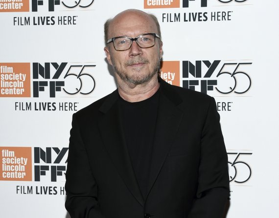[AP/뉴시스]2017년 10월 5일 뉴욕에서 열린 제55회 뉴욕 영화제에 참석한 폴 해기스 감독. 2022.06.20 /사진=뉴시스