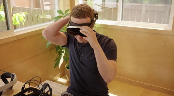안경 보다 좋다! VR 헤드셋 쓰면 시력이 UP? 저커버거가 공개
