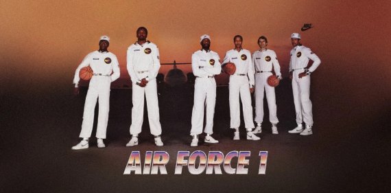 [서울=뉴시스] 1983년 공개된 에어 포스 1 광고. (사진=번개장터 제공) 2022.06.26. photo@newsis.com