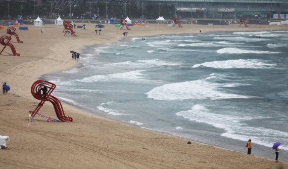 부산 해운대해수욕장 전경. 2021.7.5/뉴스1 © News1