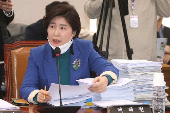 백혜련 더불어민주당 의원. © News1 임세영 기자 /사진=뉴스1